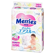 Bỉm dán Merries M64 (6-11kg)