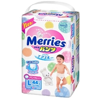 Bỉm quần Merries L44 (9-14kg)