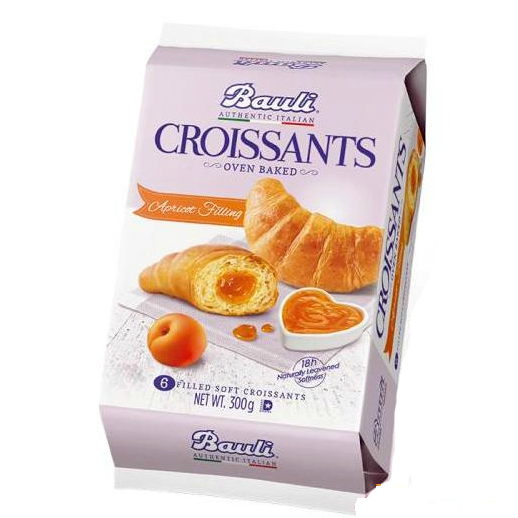 Bánh tươi vị mơ Bauli Croissant (300g)