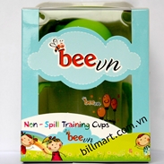 bình tập uống chống tràn bee bee (240ml)(9m+)