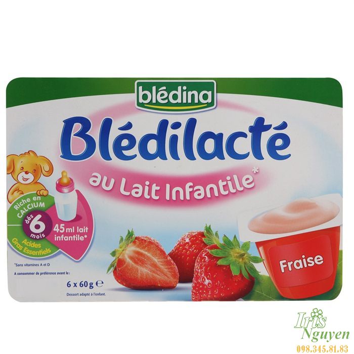 Pudding Bledina vị dâu