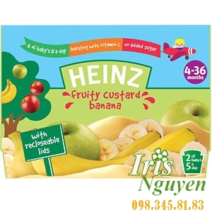 Heinz fruity custard banana