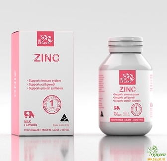 Kẽm Bio Island Zinc 120 viên