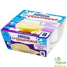 Puding Nestle ptit gourmand vị Chocolate trắng 100g