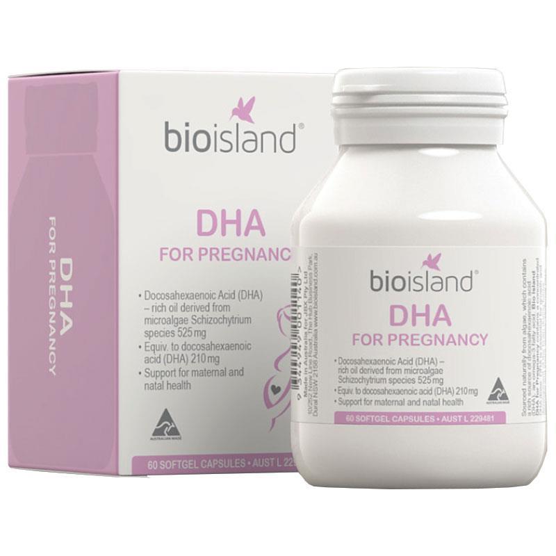 Vitamin bà bầu DHA Bioisland (60v)