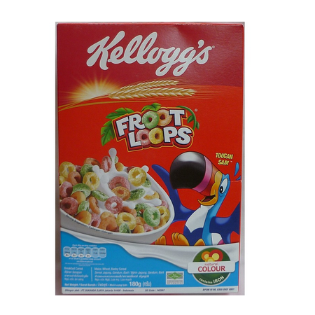 Bánh Froot Loops hộp (180g)