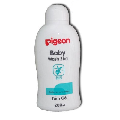 Tắm gội Pigeon 2in1 tinh chất Jojoba (200ml)