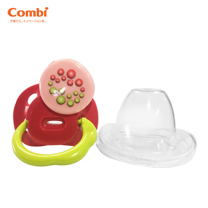 Núm ti giả Combi Neo Chấm Bi Đỏ size L (8m+)