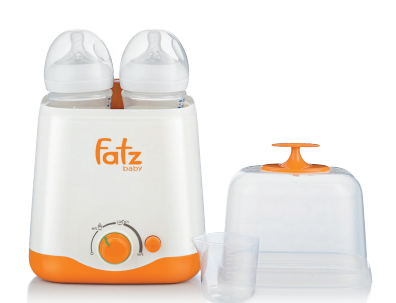 Máy hâm sữa Fatzbaby FB3012SL 2 bình cổ rộng thế hệ mới