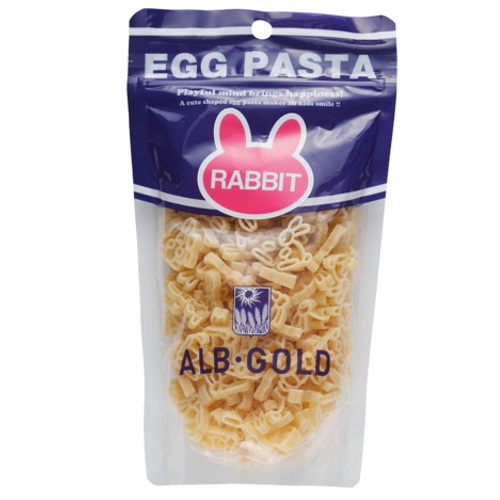 Mì nui Egg Pasta hình thỏ Rabbit (90g)