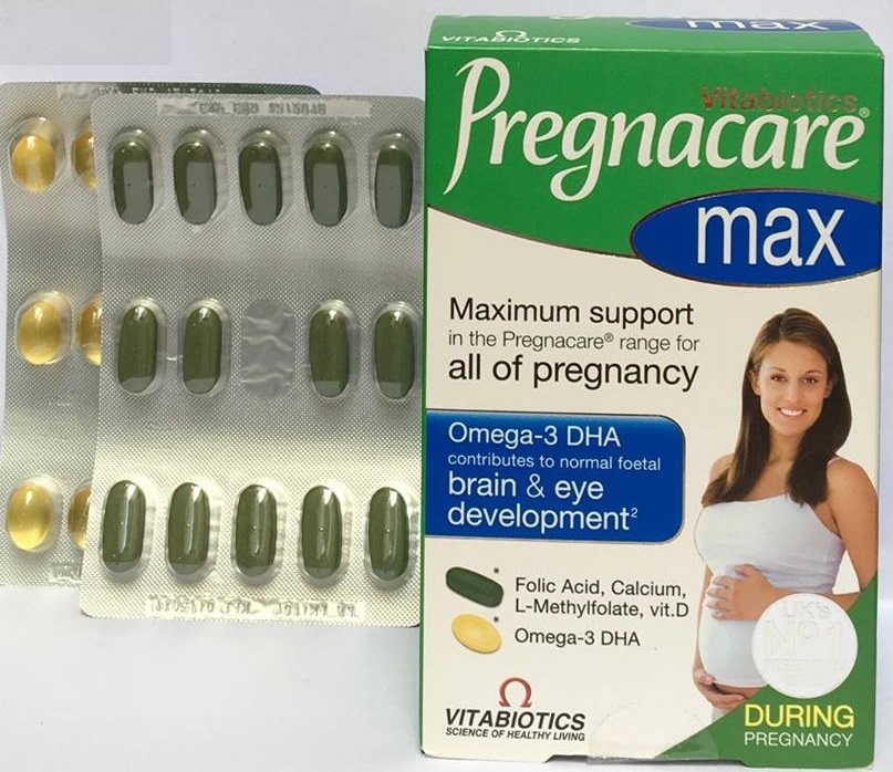 Vitamin Bà Bầu Pregnacare Max 84 Viên (mẫu Mới)