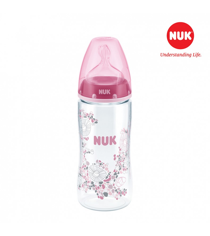 Bình Sữa NUK PA 300ml Núm Ti Silicone S1 -M 