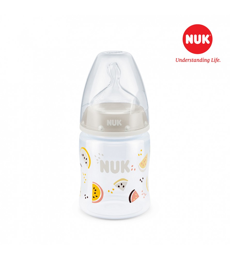 Bình Sữa NUK PP 150ml Núm Ti Silicone S1 - M