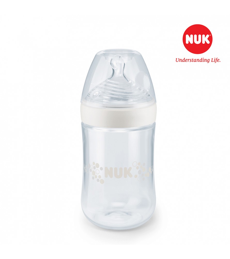 Bình sữa NUK PP Nature Sense 260ml (Silicone)