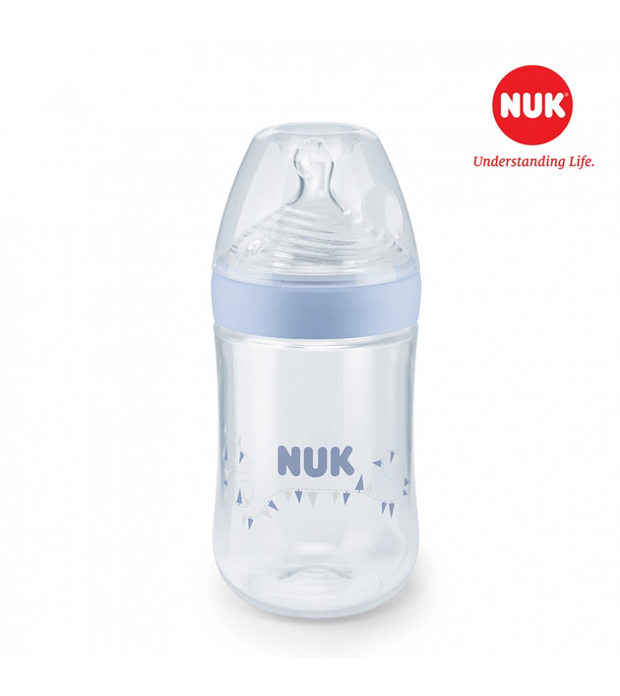 Bình sữa NUK PP Nature Sense 260ml (Silicone)