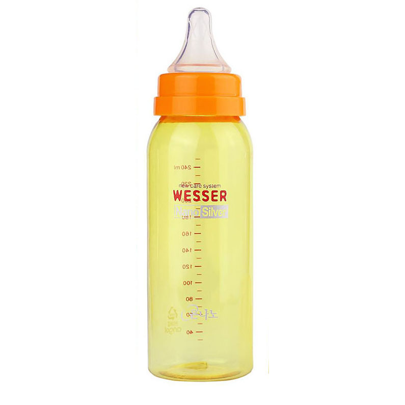 Bình sữa Wesser cổ hẹp (250ml) (4m-6m)