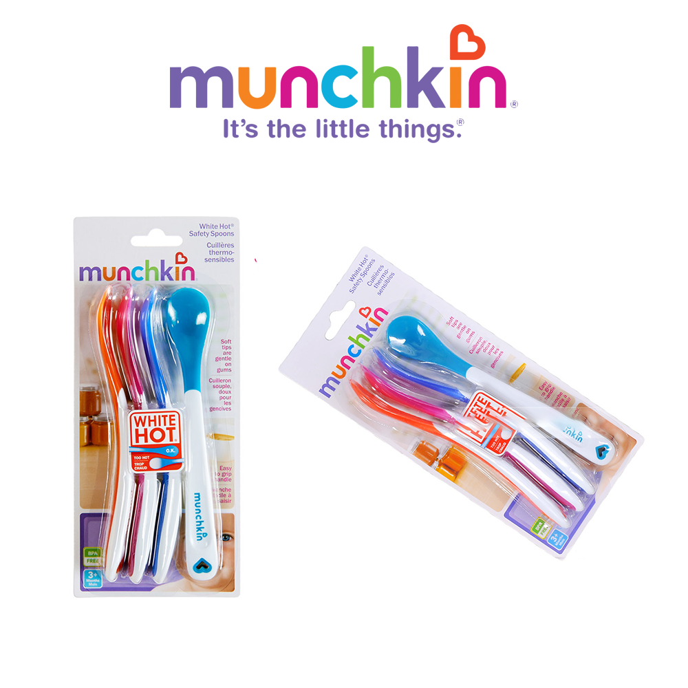 Bộ thìa báo nóng Munchkin (4 chiếc) MK43682