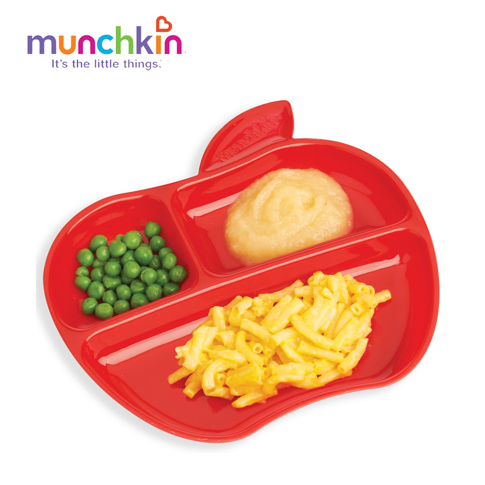 Đĩa chia ngăn apple Munchkin (3c) MK43708