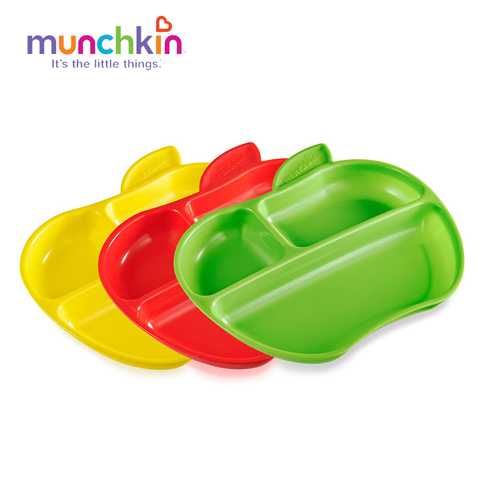 Đĩa chia ngăn apple Munchkin (3c) MK43708