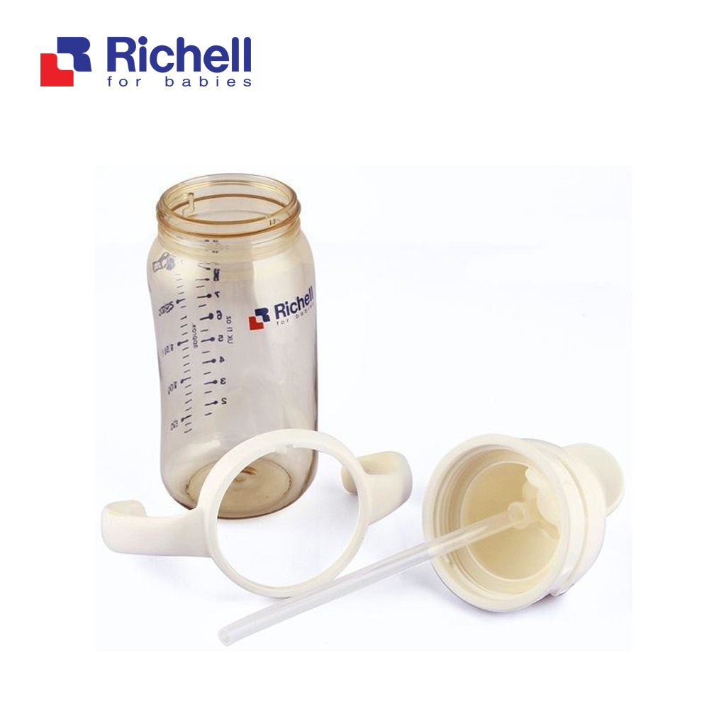 Bình ống hút PPSU Richell (260ml) RC98271