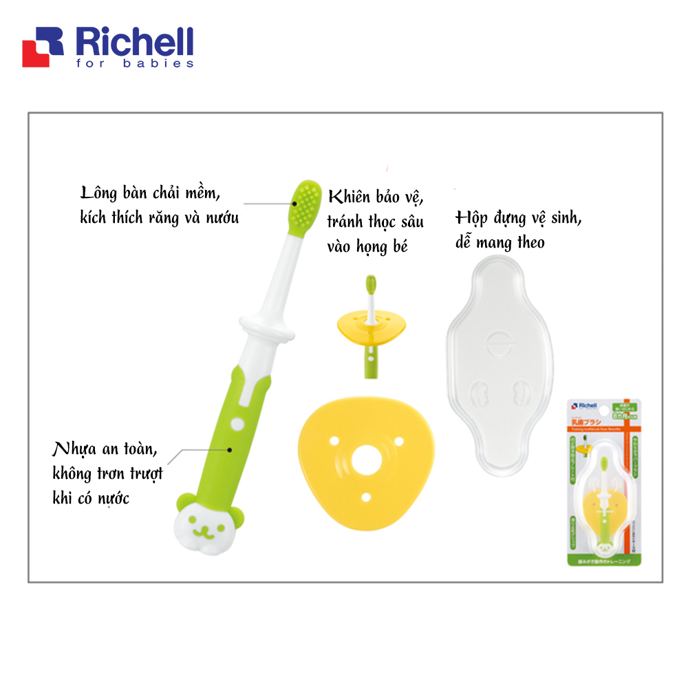 Bàn chải bước 2 (8m) Richell RC93864