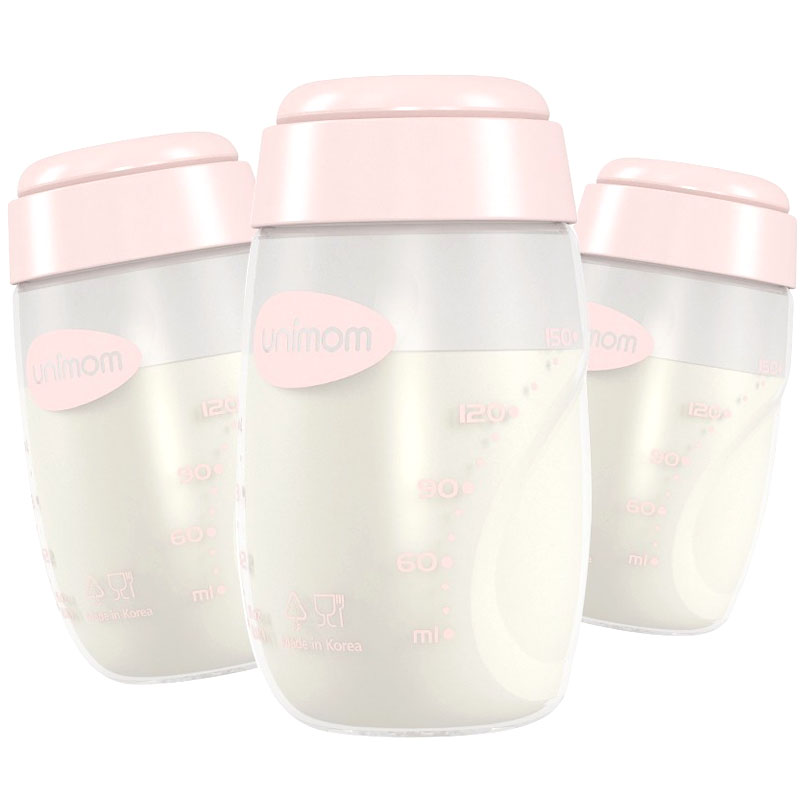 Bộ 3 bình trữ sữa Unimom (150ml) (UM880045)