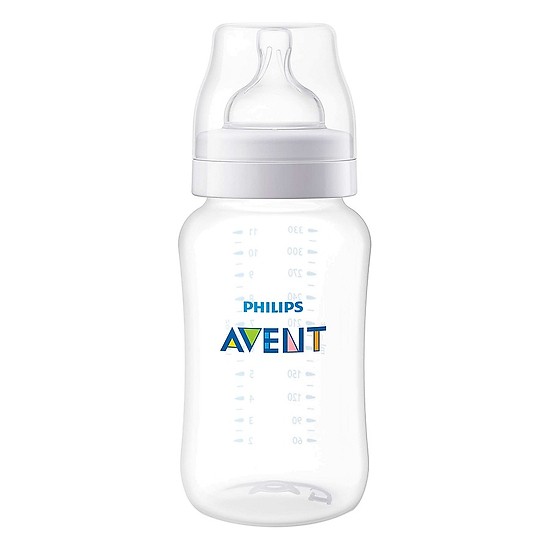 Bình sữa đôi Classic Avent 330ml-SCF456/17(3m+)