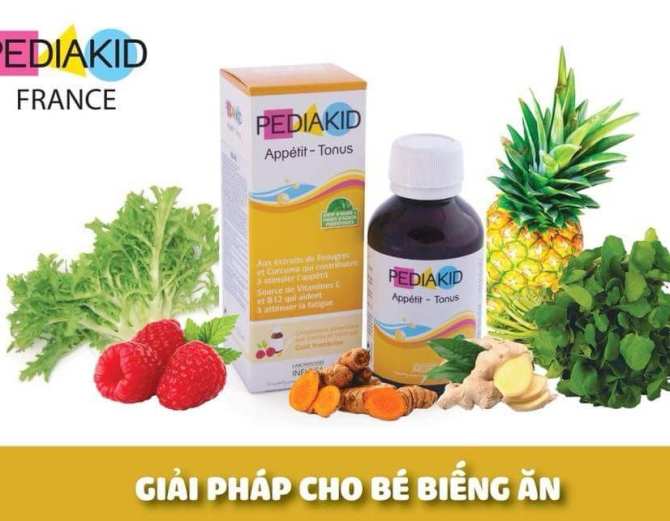 Vitamin Pediakid Appétit Tonus ăn ngon 125ml