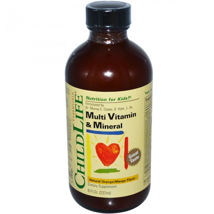 Vitamin ChildLife tổng hợp dạng siro 237ml