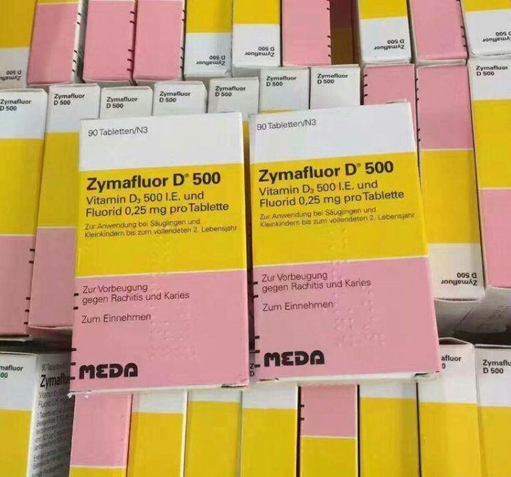 Vitamin D Zymafluor D500 hộp 90 viên của Đức