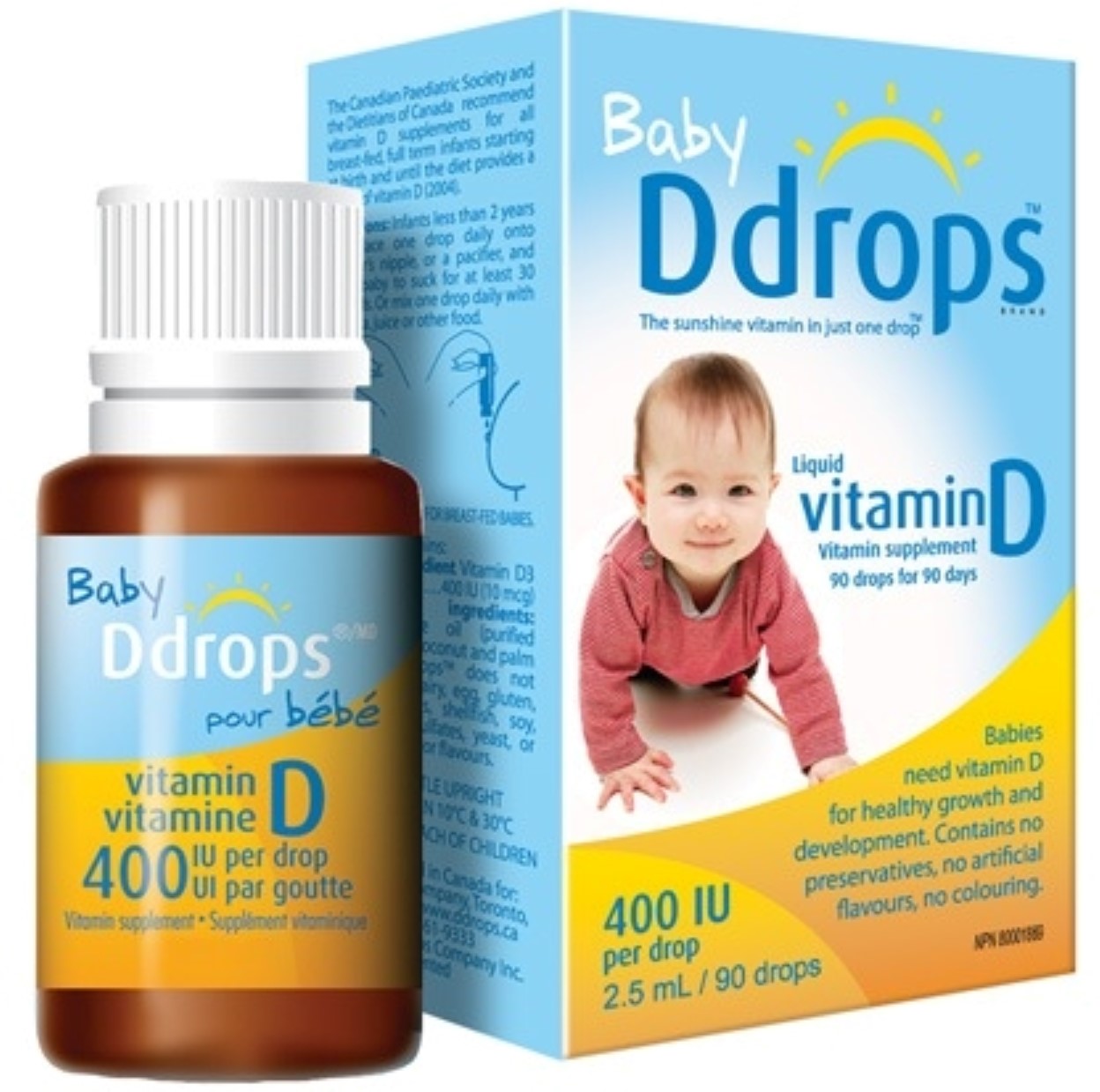 Vitamin Baby Ddrops D3 (400IU)(0m+)