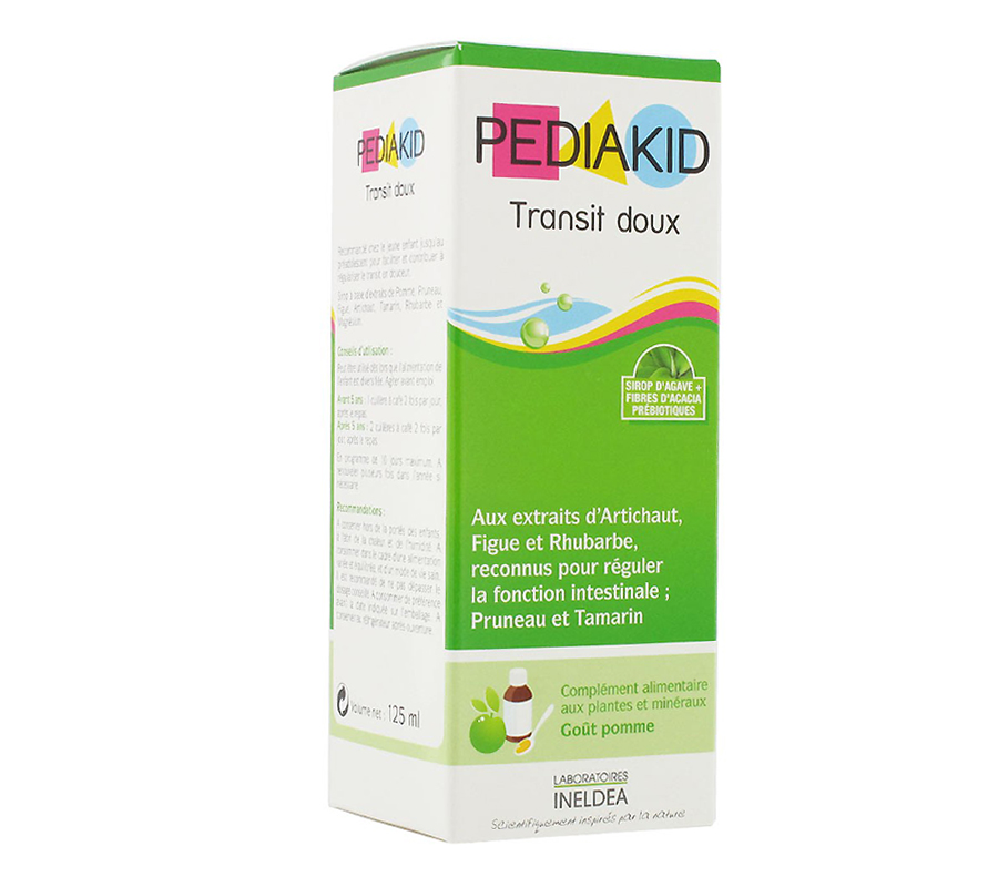 Vitamin Pediakid Transit Doux chống táo bón-125ml