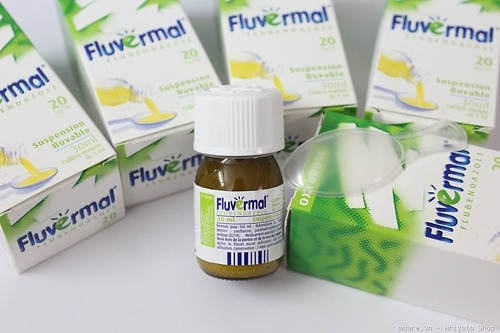 Thuốc tẩy giun Fluvermal dạng nước - 30ml