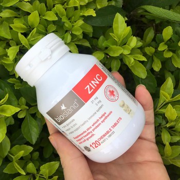 Kẽm Bio Island Zinc 120 viên (Kẽm)