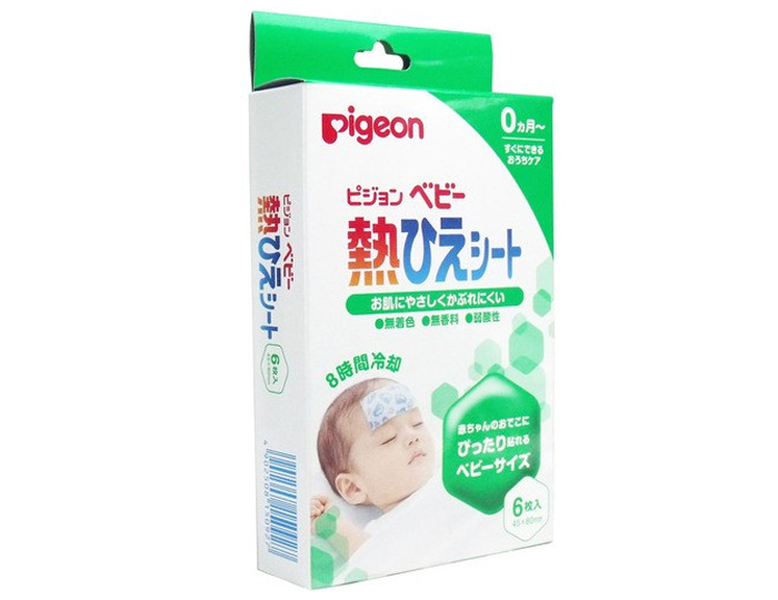 Miếng dán hạ sốt Pigeon (12 miếng) (0m+)