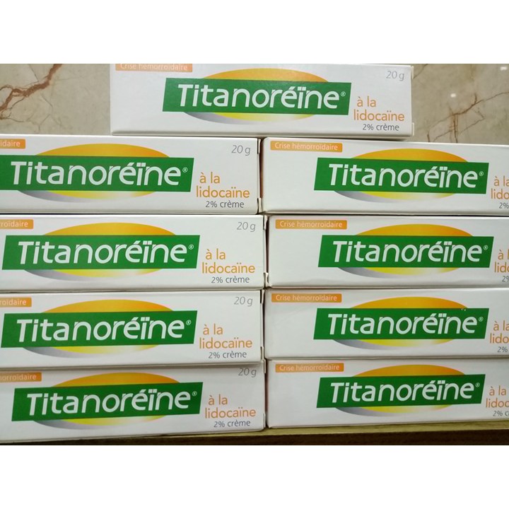 Kem Bôi Trị Trĩ Ngoại Titanoreine Của Pháp 20g