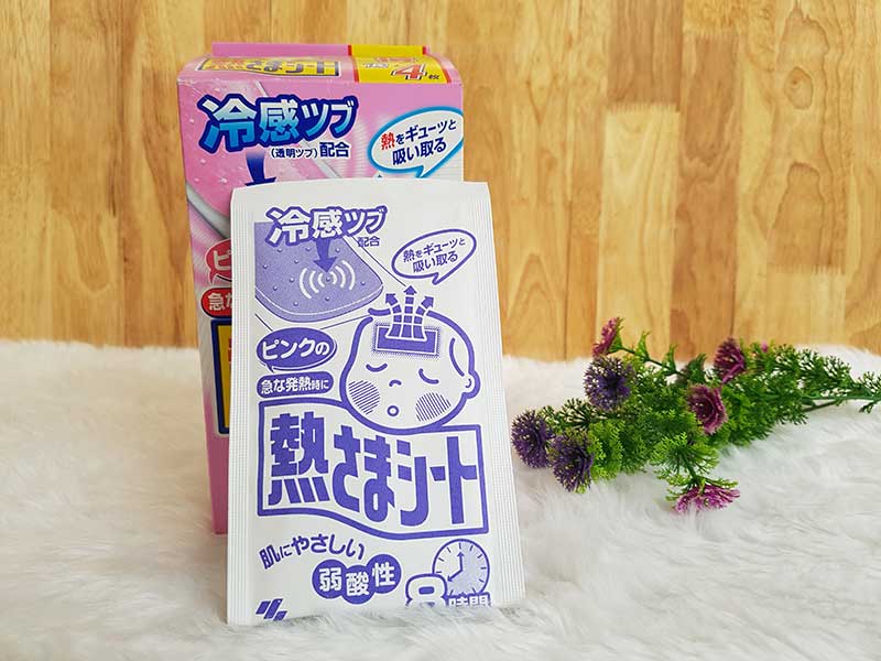 Miếng dán hạ sốt cho trẻ sơ sinh Kobayashi