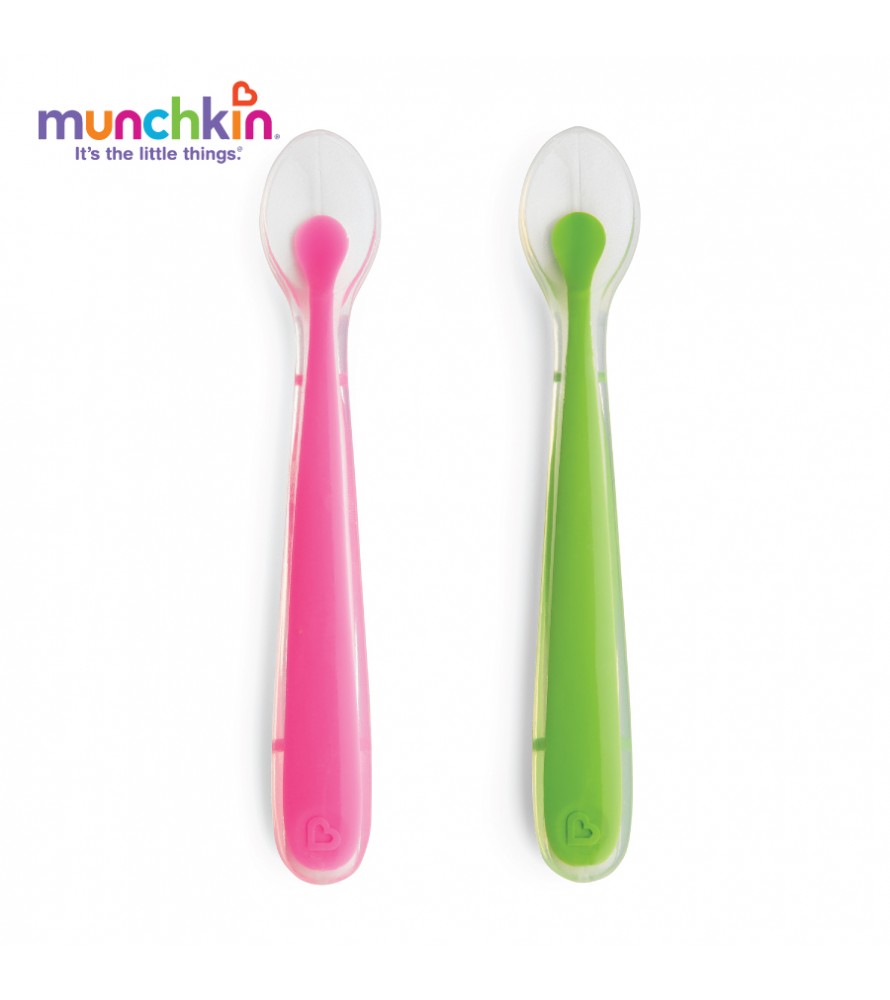 Bộ thìa silicone Munchkin (2chiếc)