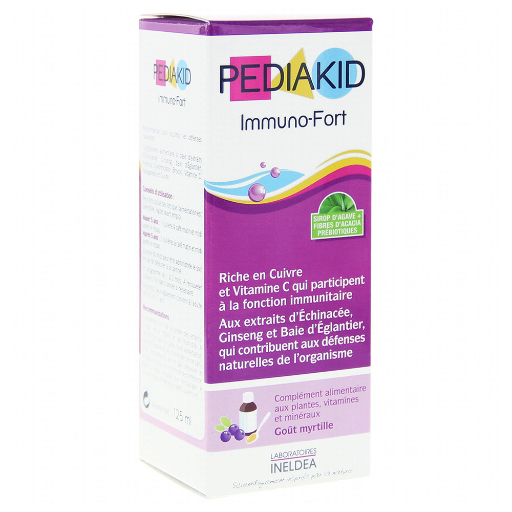 Vitamin Pediakid Immuno - Fort miễn dịch 125ml