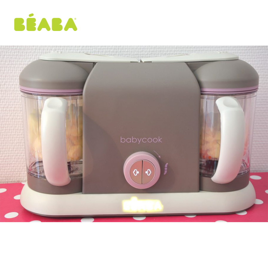 Máy Hấp Xay Đôi Babycook Duo Ghi Cloud Béaba