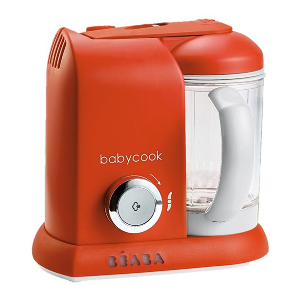 Máy hấp xay đa năng 4 trong 1 BABYCOOK đỏ paprika Béaba