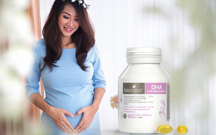 Vitamin bà bầu DHA Bioisland (60v)