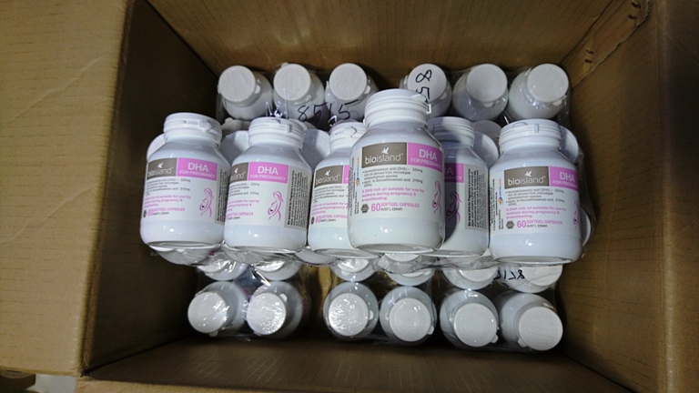 Vitamin bà bầu DHA Bioisland (60v)