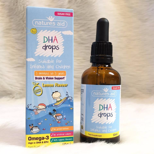 Vitamin Natures Aid DHA drop (50ml) (3m+)