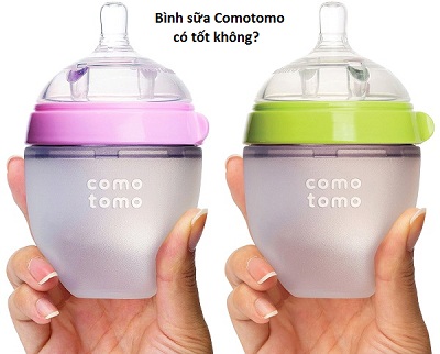 Bình sữa Comotomo siêu mềm màu hồng 150 ml 