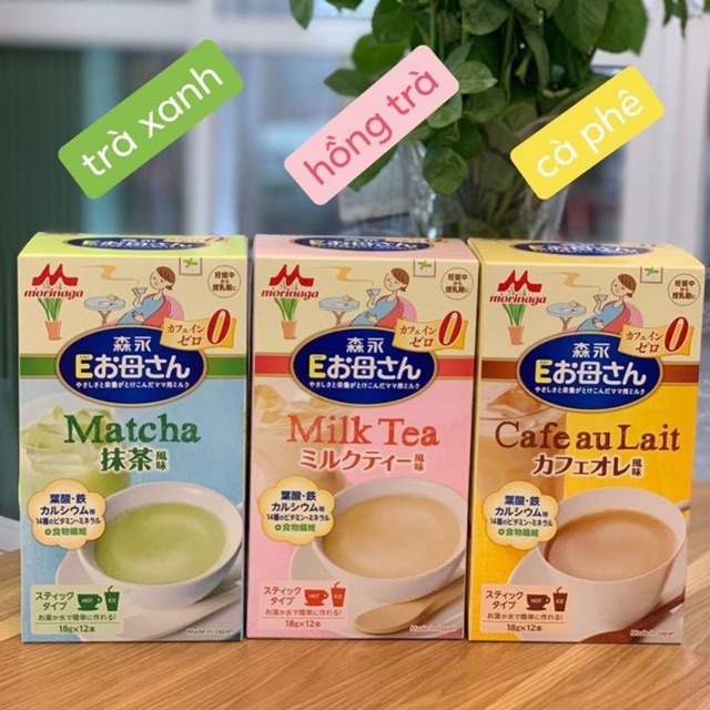 Sữa bà bầu Morinaga vị Matcha (Mẫu mới)