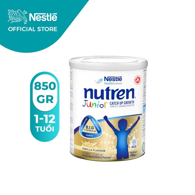 Sữa tăng cân Nutren Junior (Thuỵ Sĩ) (800g)