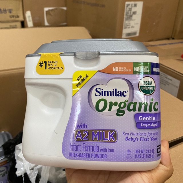 Sữa Similac Organic with A2 Milk 658g