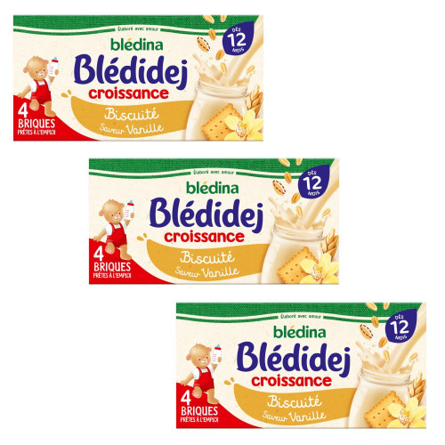 Sữa tươi Bledina 12M+ (bíchqui,vani)(250mlx4)