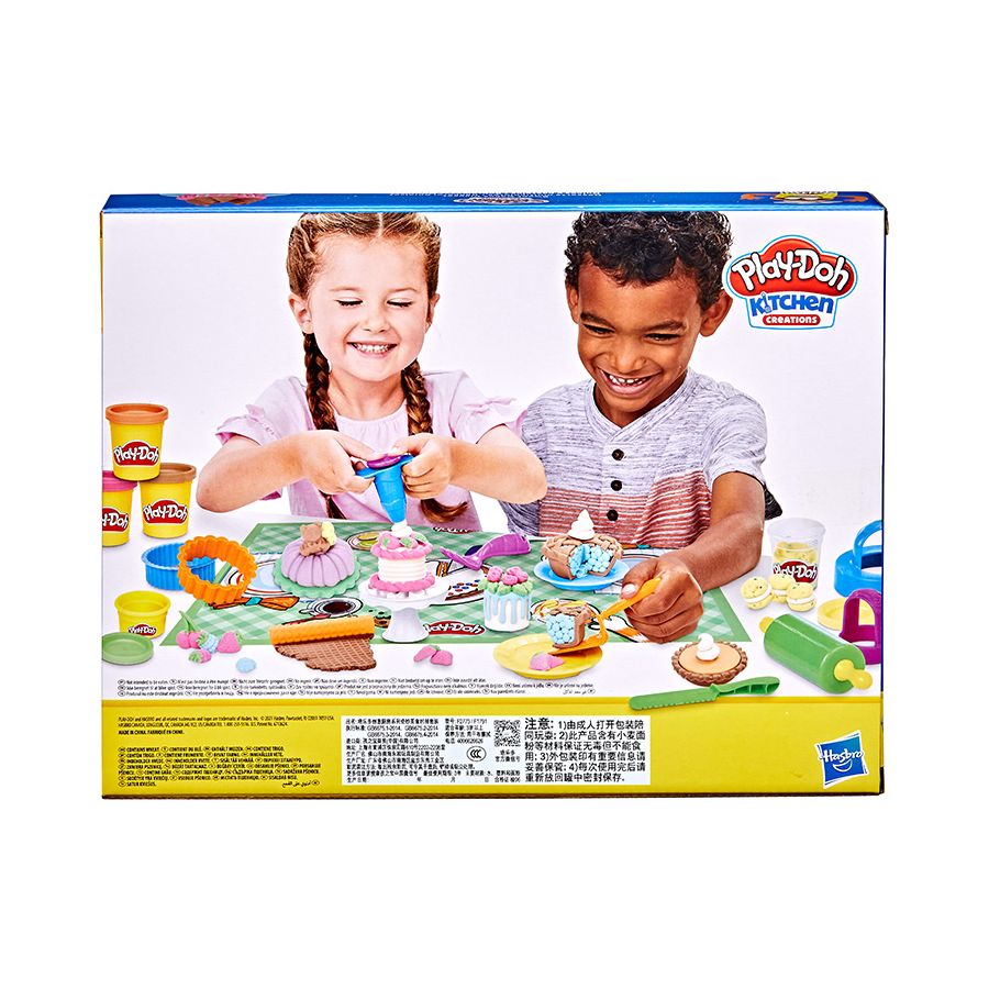 Bộ Khuôn Đất Nặn Bánh Kem Ngọt Ngào Playdoh 3Y+